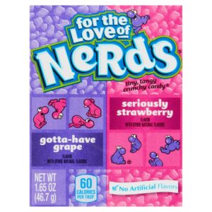 Nerds Grape and Strawberry box 46g