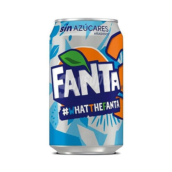 Fanta "What the Fanta" Blue Zero Sugar 330ml