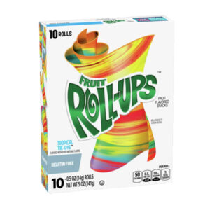 Fruit Roll-Ups Tropical Tie Dye 10 Pack 141g