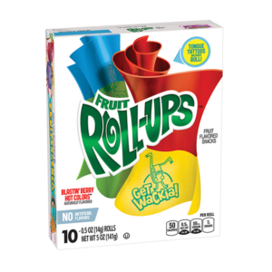 Fruit Roll-Ups Blastin Hot Colors 141g