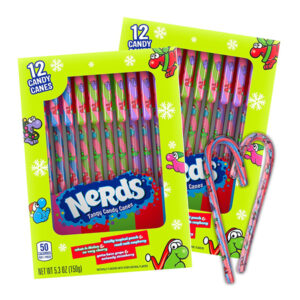 Nerds Tangy Christmas Candy Canes 150g