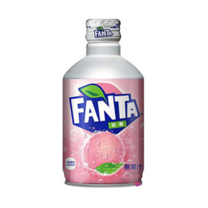 JAPAN FANTA WHITE PEACH METAL Bottle 300ml