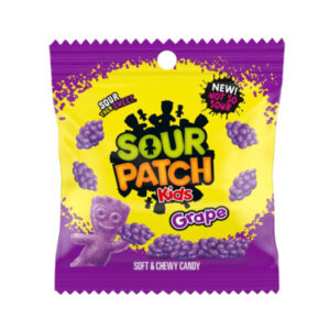 SOUR PATCH KIDS GRAPE BAG 102g