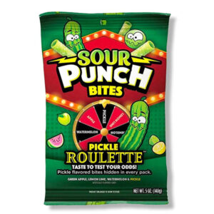 SOUR PUNCH BITES PICKLE ROULETTE 142g