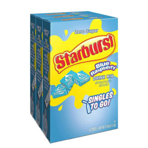 STARBURST SINGLES BLUE RASPBERRY 3g