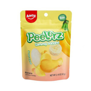 Amos Peelerz Gummy Banana 120g