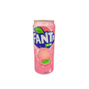 Japan Fanta White Peach 500ml Can