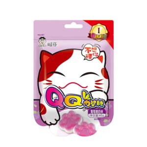WangZai QQ Gummy Candy WantWant Grape 70g