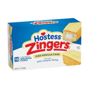 Hostess Zingers Iced Vanilla 385g