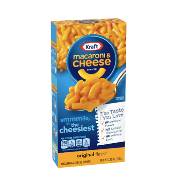 kraft mac and cheese 206g