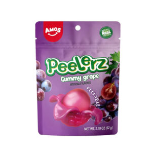 Amos Peelerz Gummy Grape 65g