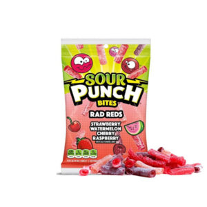 Sour Punch Bites Rad Reds 142g