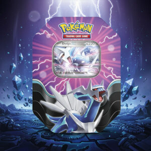 Azure Legends Pokémon Dialga collectible Card Game Tin Spanish