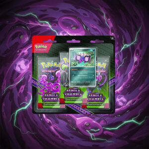 Blister Deck of Scarlet and Violet Dark Fable Cards Pokémon Spanish