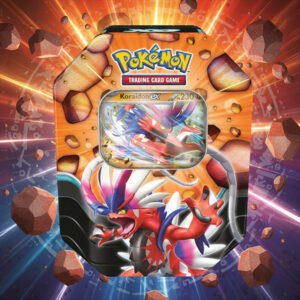 Slashing Legends Paldea Koraidon Ex Pokemon Spanish Card Tin