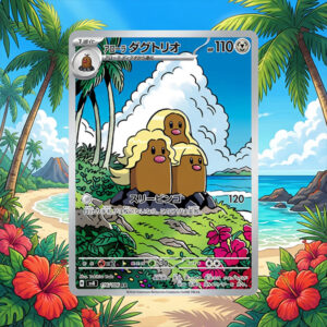 Pokemon Alolan Dugtrio #116 (JP) Super Electric Breaker