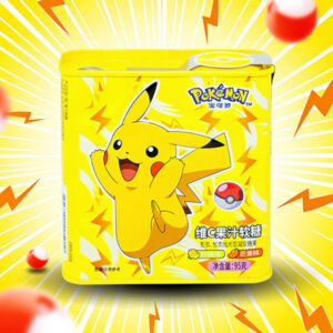 Pokemon Vitamin C Lemon and Mango Gummy Tin 95g
