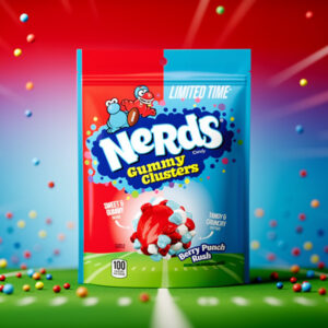 Nerds Gummy Clusters NFL Cherry Raspberry 113g