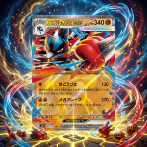 Pokemon Mega Lucario ex #92 (JP)