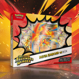 Pokemon Ascended Heroes Mega Emboar ex Collection Box English
