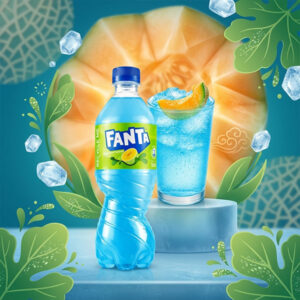 China Fanta Hami Melon 500ml