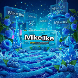 Mike & Ike Sour Blue Raspberry 120g