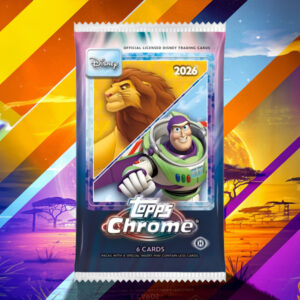 Topps Chrome Disney 2026 Booster Pack