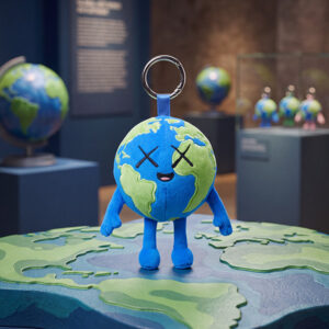Uniqlo X Kaws Earth Plush Toy