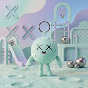 Uniqlo X Kaws Moon Plush Toy