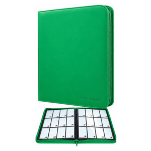 Ultra Pro 12 Pocket Zippered PRO-Binder (Green)