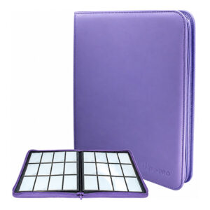 Ultra Pro 12 Pocket Zippered PRO-Binder (Purple)