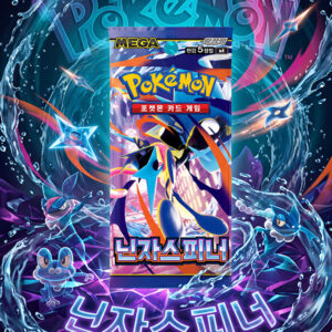 Pokemon Ninja Spinner Booster Pack Korean